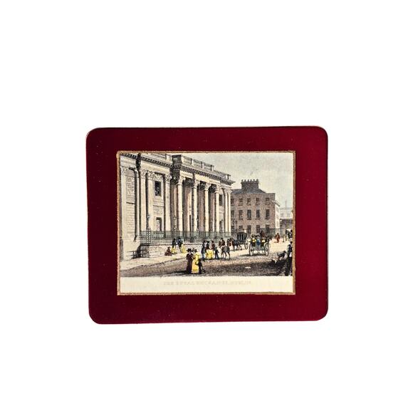 Vintage Ladyclair Coaster Set of 6, Old Money Style, Irish Bar Accessories - Picture 4 of 9